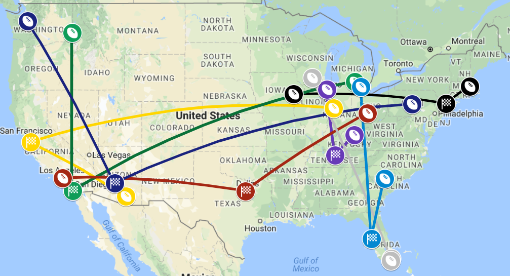 'Tis the Season for 2017-2018 Bowl Game Travel Data | MGoFish