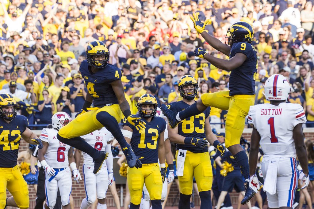 Michigan Depth Chart 2018