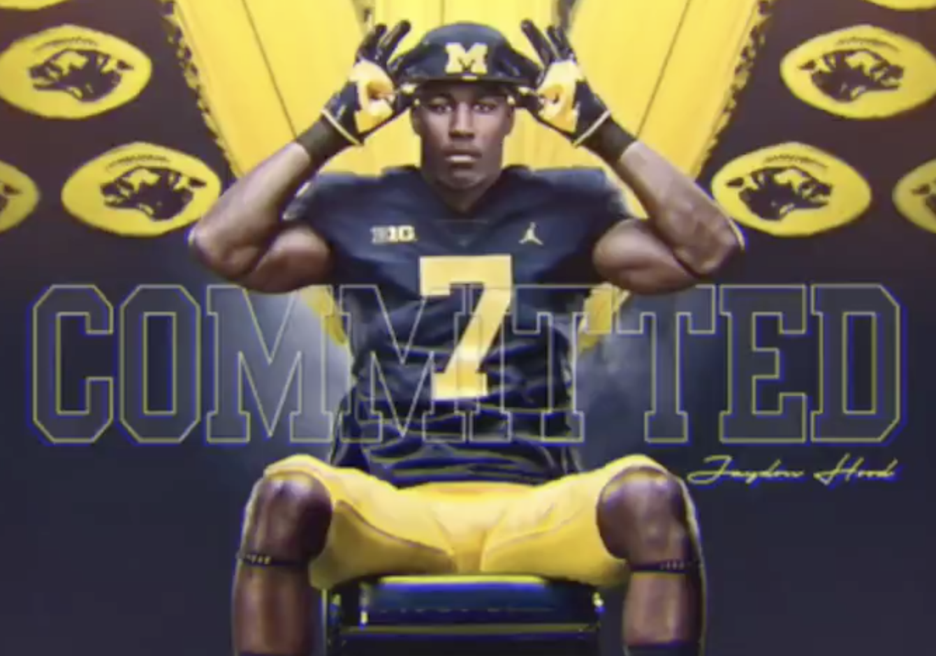 New Michigan Man: LB Jaydon Hood Commits to Michigan | MGoFish